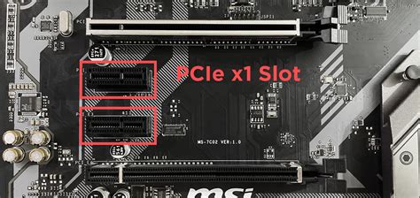 motherboard with 4 pcie x1 slots